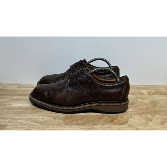 Allen Edmonds Wanderer Comfort Plain Toe Men’s Size 8.5 D Brown Leather - Picture 3 of 8